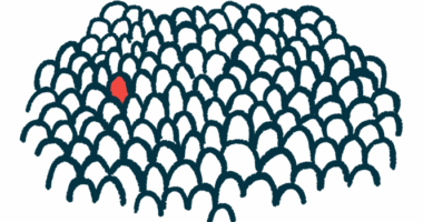 Rare Disease Cures Accelerator-Data and Analytics Platform | Angelman Syndrome News | Illustration of single person outline highlighted among many