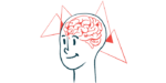 brain waves | Angelman Syndrome News | illustration of human brain