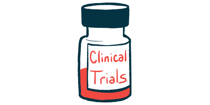 NNZ-2591 | Angelman Syndrome News | illustration of bottle labelled clinical trials