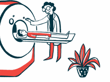 A technician prepares a patient for an MRI.